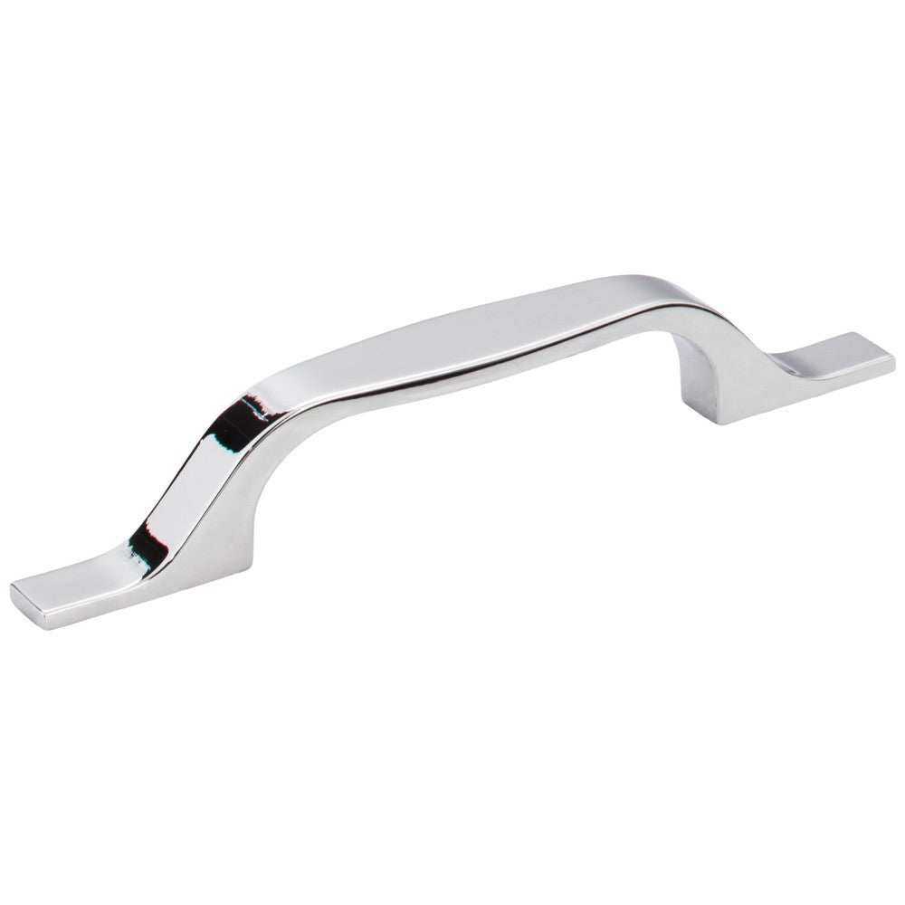 96 mm Center-to-Center Satin Nickel Square Cosgrove Cabinet Pull