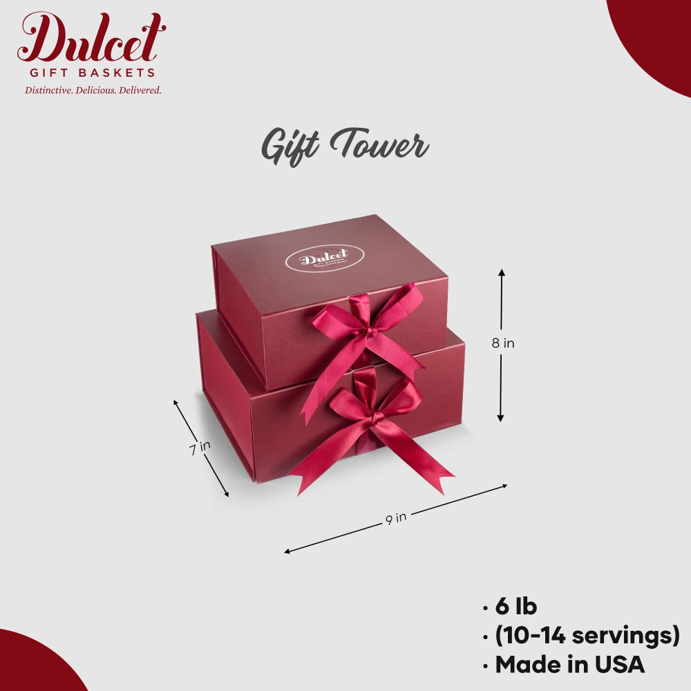 Sweet As Honey 2 Tiered Gourmet Gift B0x