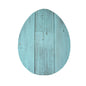 12inches Farmhouse Turquoise Wooden Large Egg