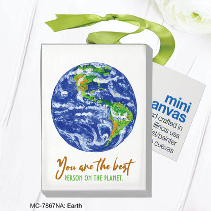 Earth, Mini Canvas (MC-7867NA)