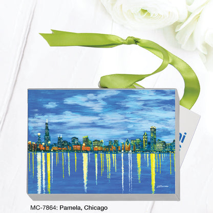 Pamela, Chicago, Mini Canvas (MC-7864A)