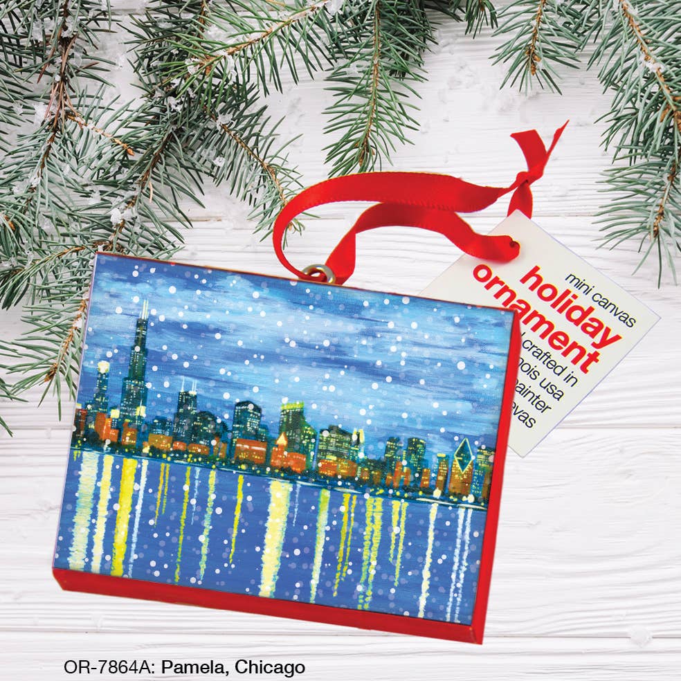 Pamela, Chicago, Ornament (OR-7864B)