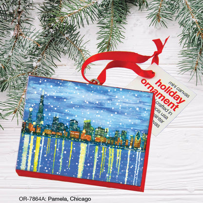 Pamela, Chicago, Ornament (OR-7864B)