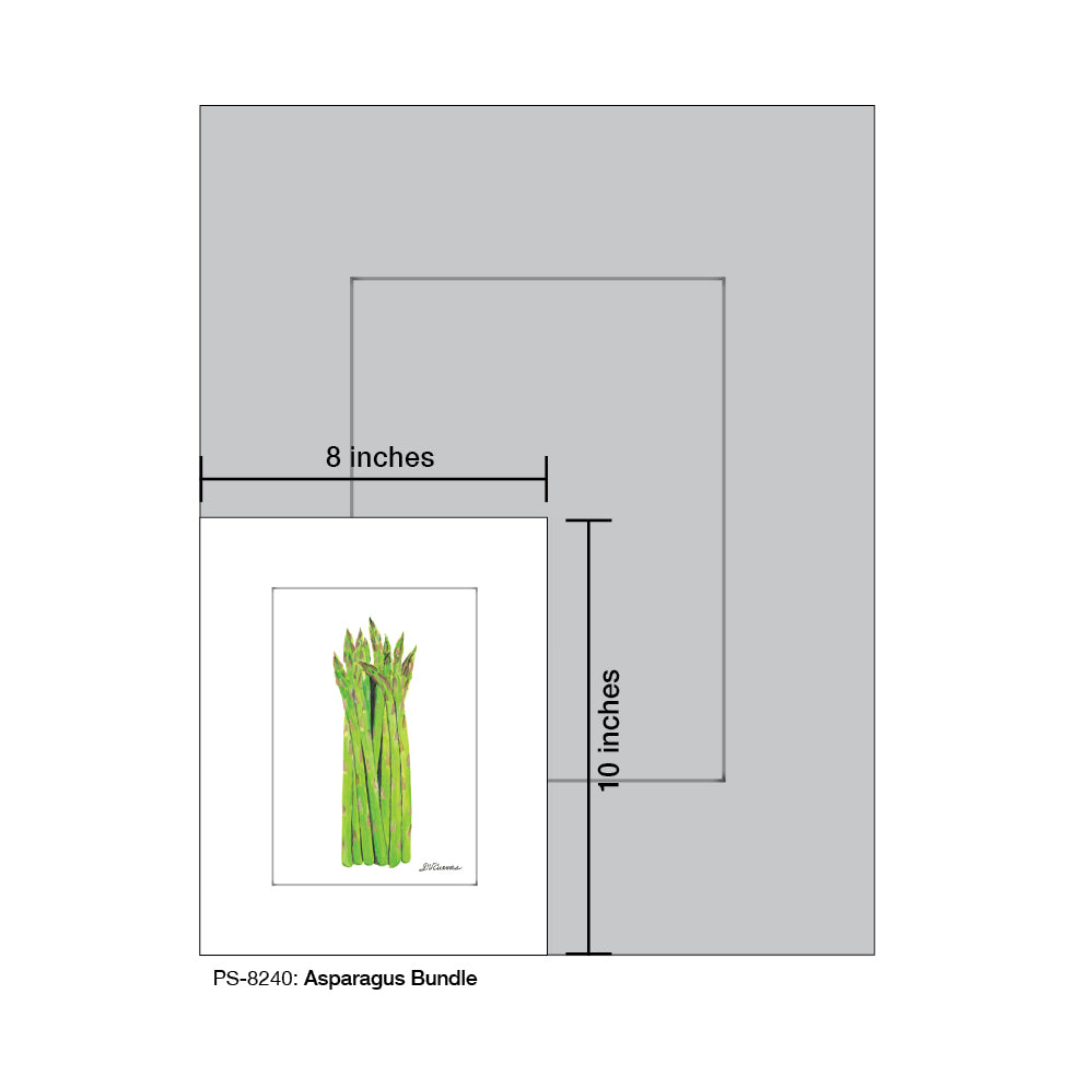 Asparagus Bundle, Print (#8240A)