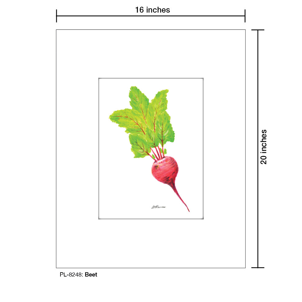 Beet, Print (#8248A)