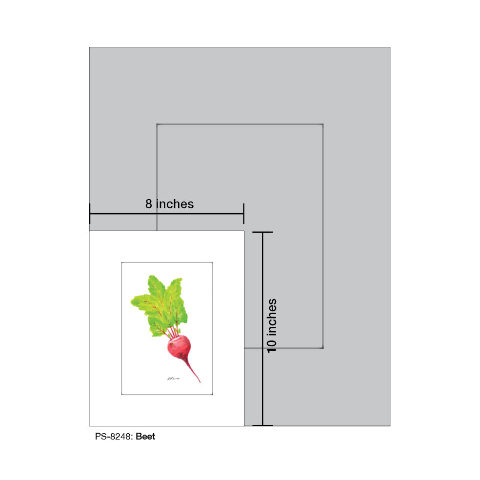 Beet, Print (#8248A)