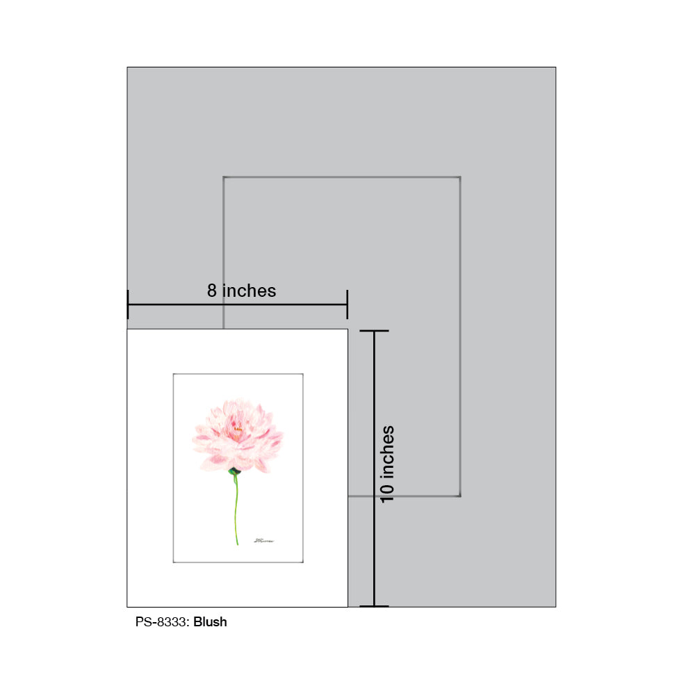 Blush, Print (#8333F)