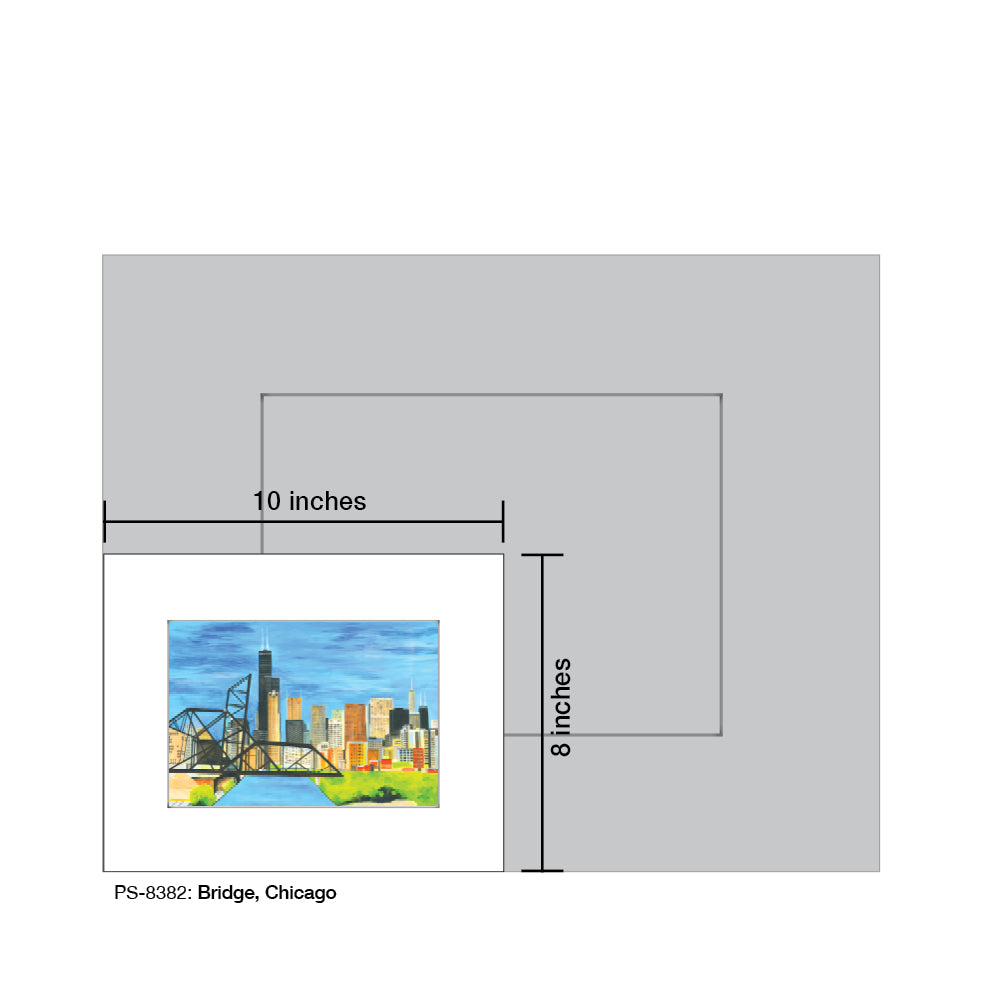 Bridge, Chicago, Print (#8382C)