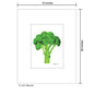 Broccoli, Print (#8485A)