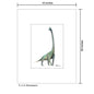 Brontosaurus, Print (#8138A)