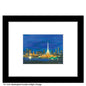 Buckingham Fountain at Night, Chicago, Print (#8390A)