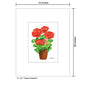 Classic Geranium, Print (#7807A)