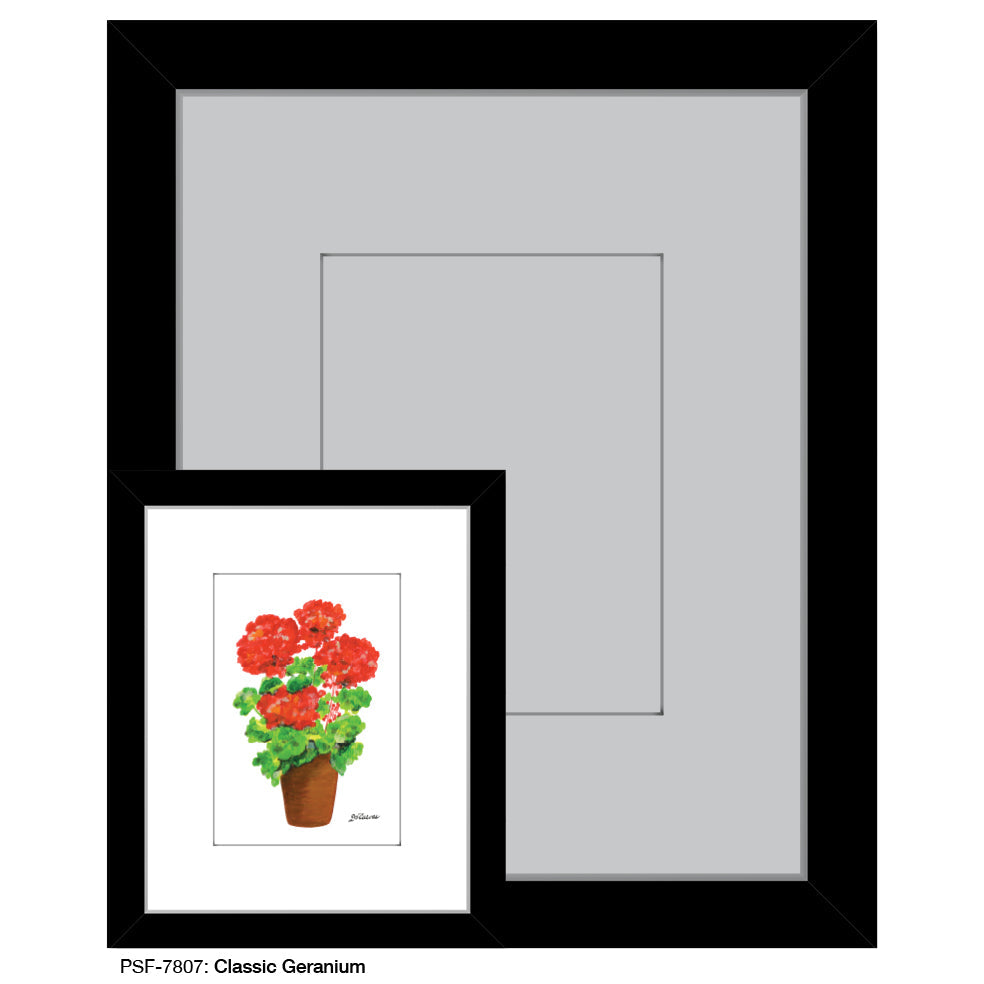 Classic Geranium, Print (#7807A)