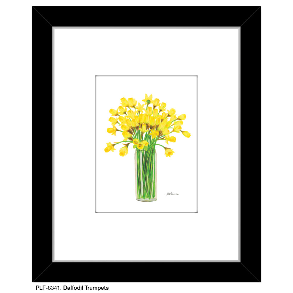 Daffodil Trumpets, Print (#8341A)