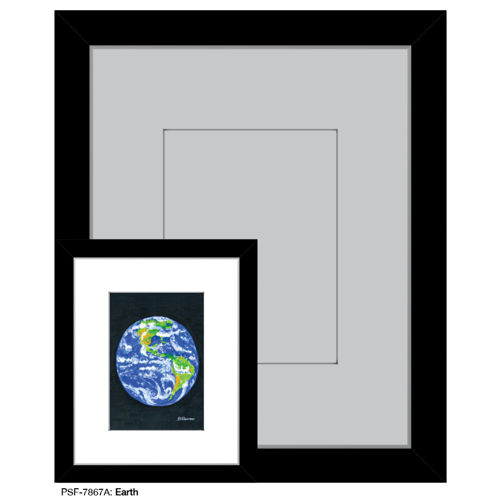 Earth, Print (#7867A)