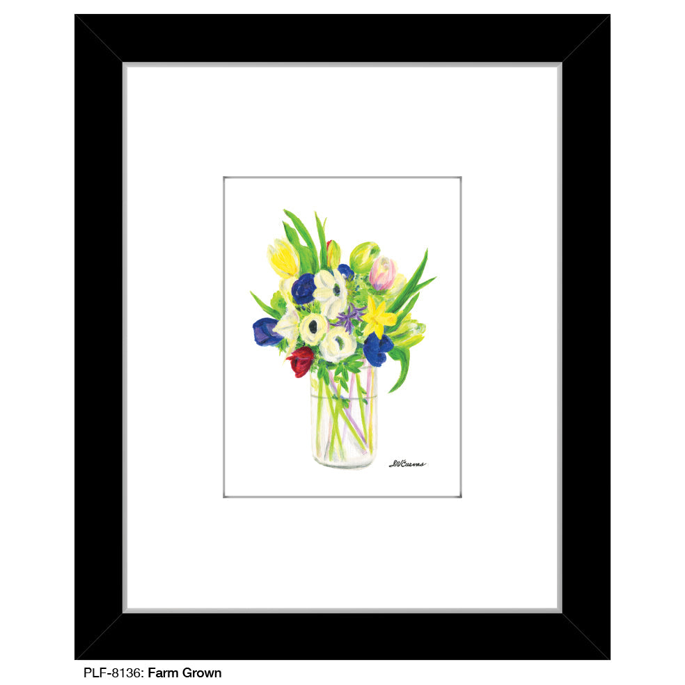 Farm Grown, Print (#8136AA)