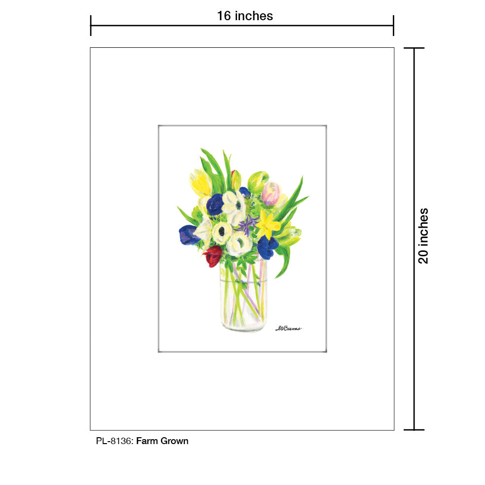 Farm Grown, Print (#8136AA)