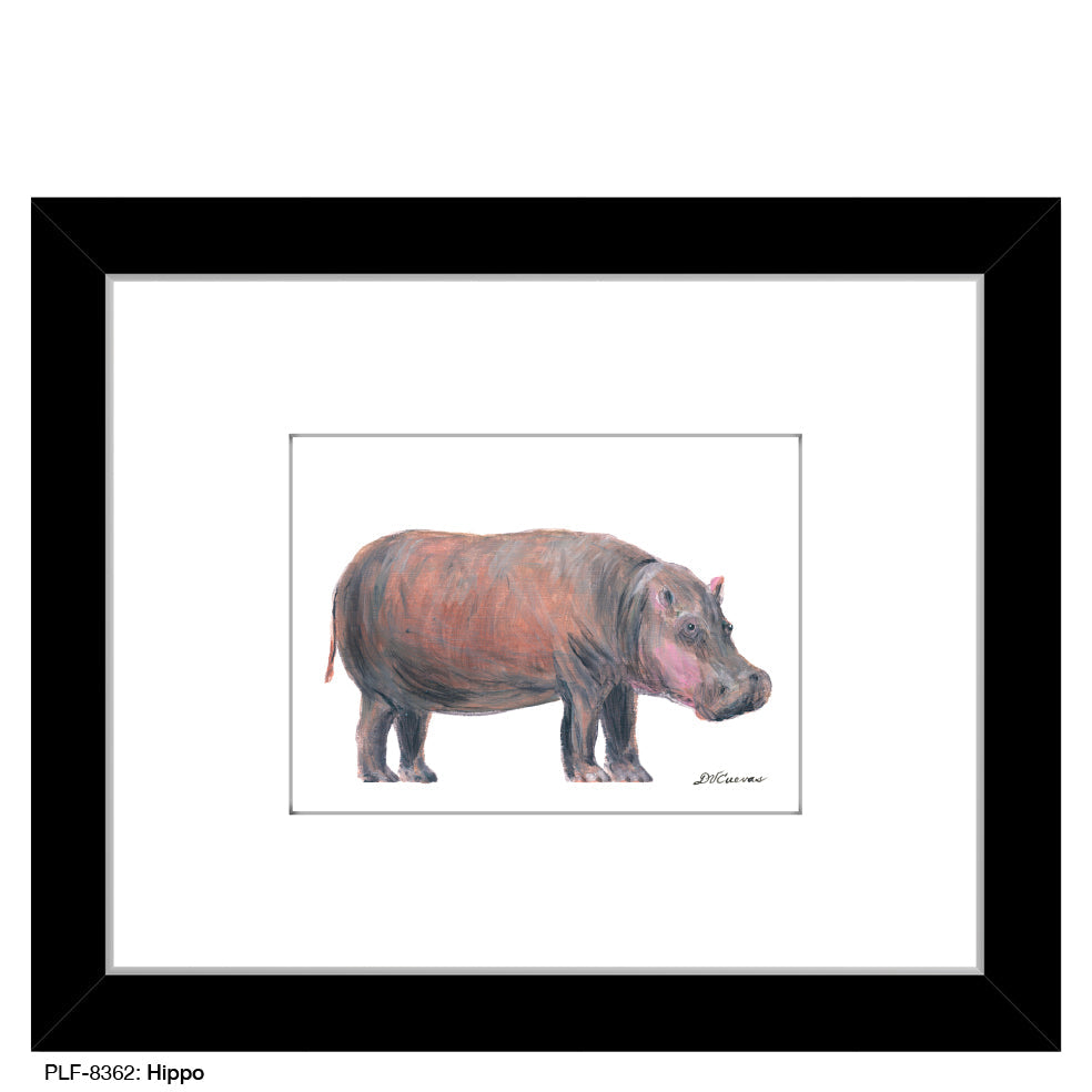 Hippo, Print (#8362B)