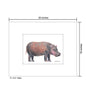 Hippo, Print (#8362B)