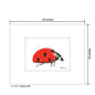 Ladybug Side, Print (#8300B)