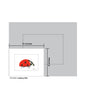 Ladybug Side, Print (#8300B)