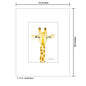 Giraffe Neck, Print (#8358A)
