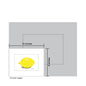 Lemon, Print (#8486A)