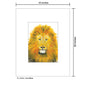 Lion Mane, Print (#8368A)