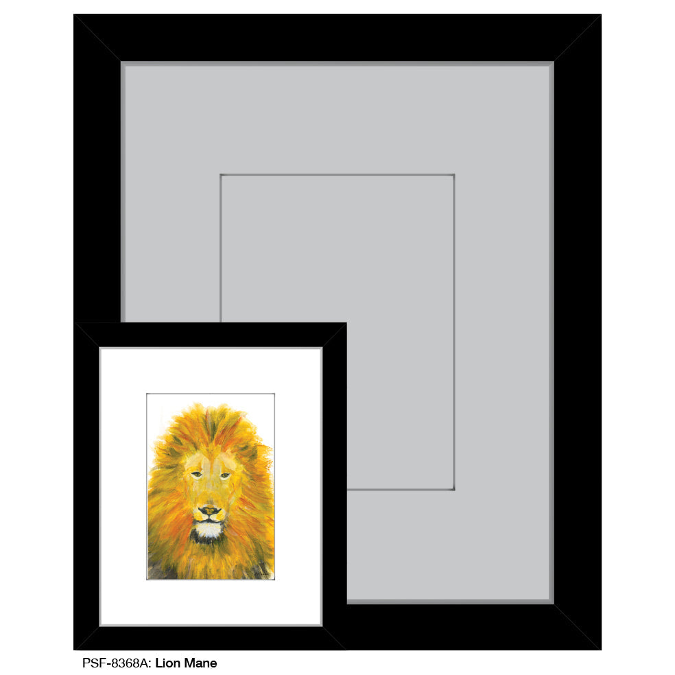 Lion Mane, Print (#8368A)