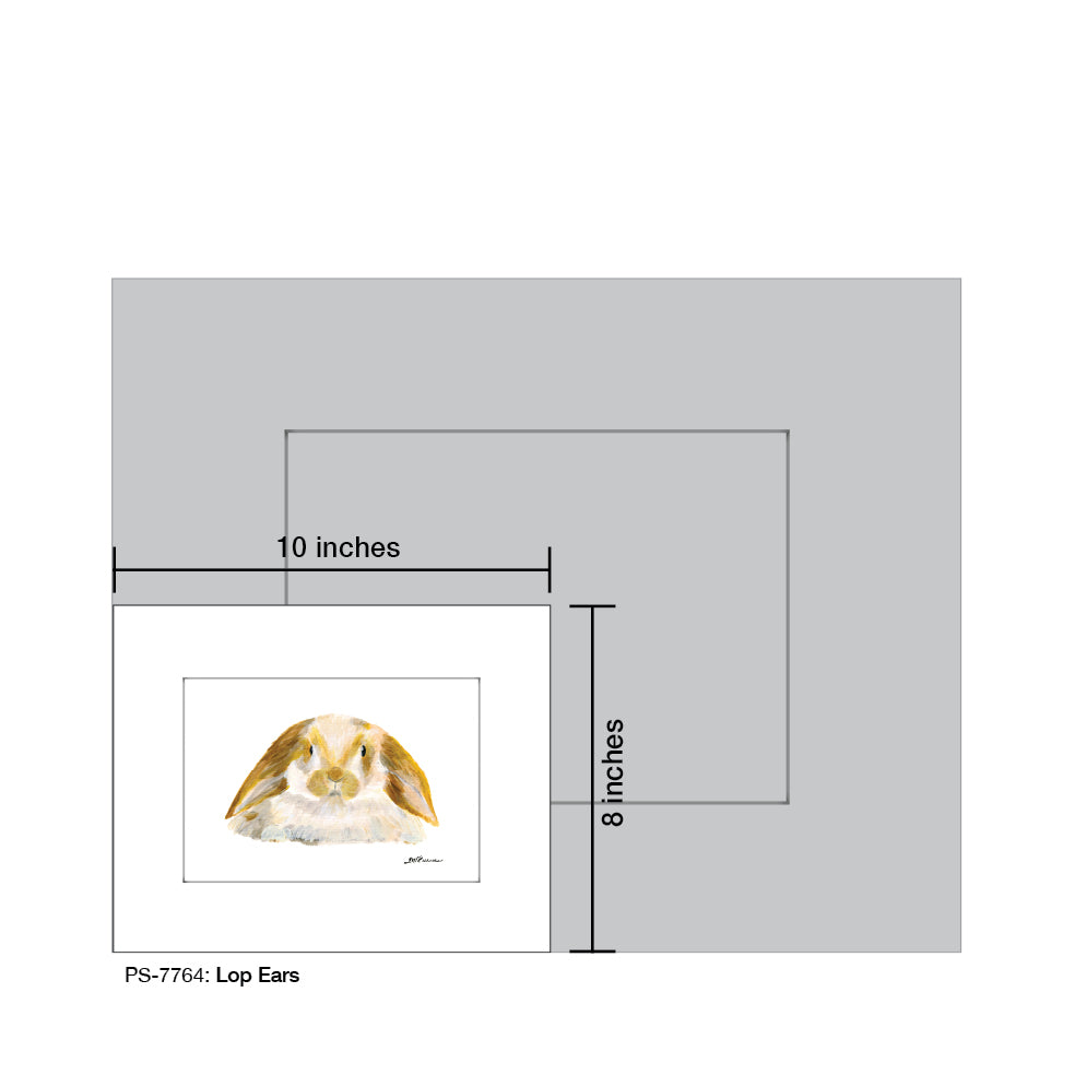 Lop Ears, Print (#7764D)