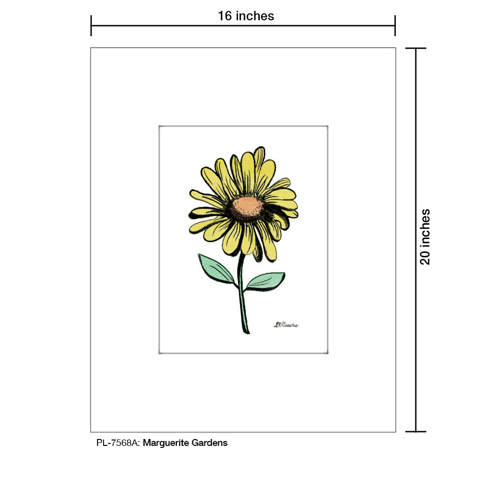 Marguerite Gardens, Print (#7568A)