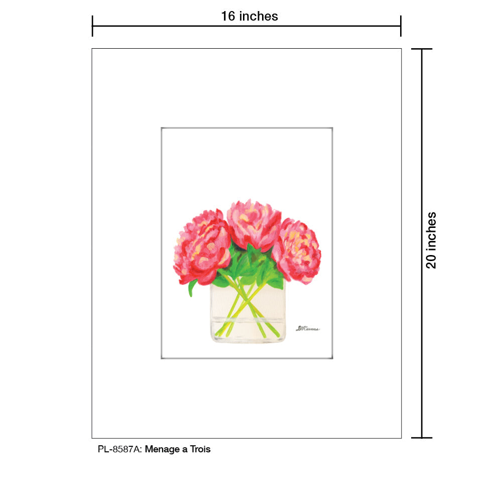 Menage a Trois, Print (#8587A)
