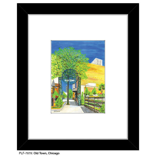 Old Town, Chicago, Print (#7878A)