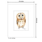 Owl Eyes, Print (#8040R)