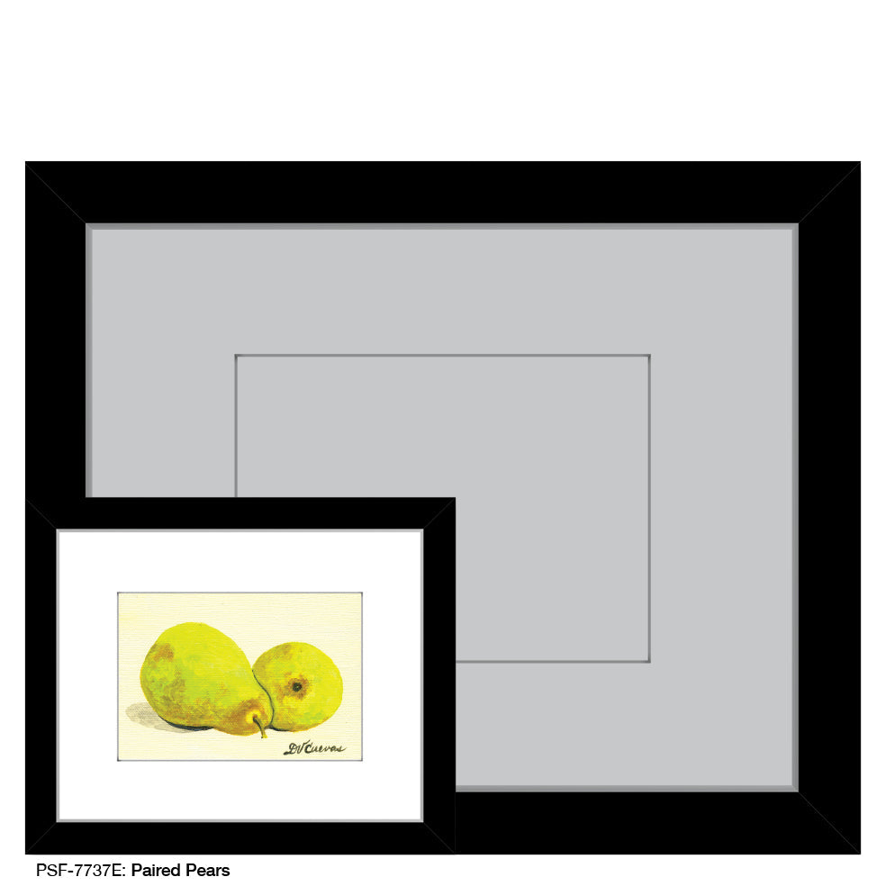 Paired Pears, Print (#7737E)