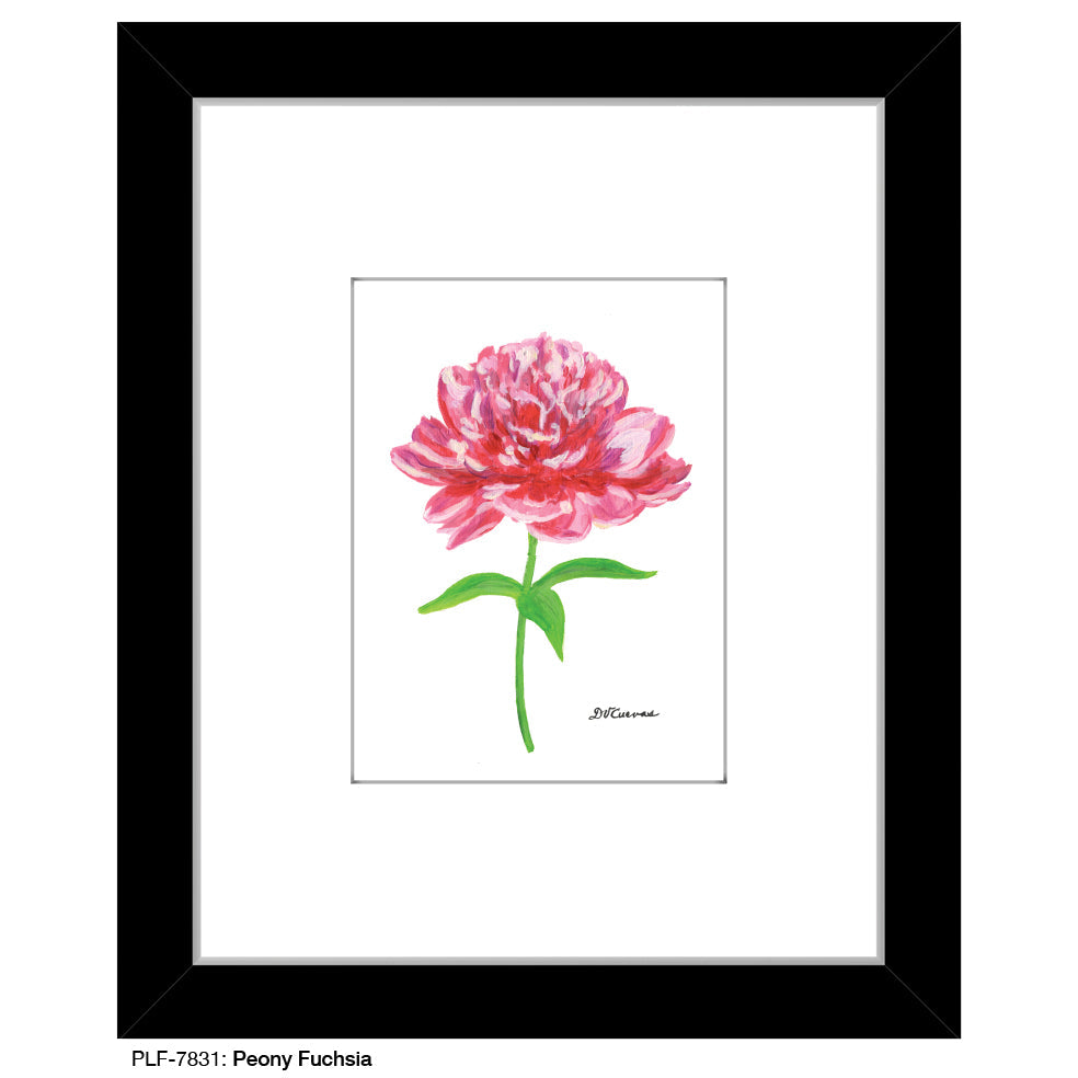 Peony Fuchsia, Print (#7831A)