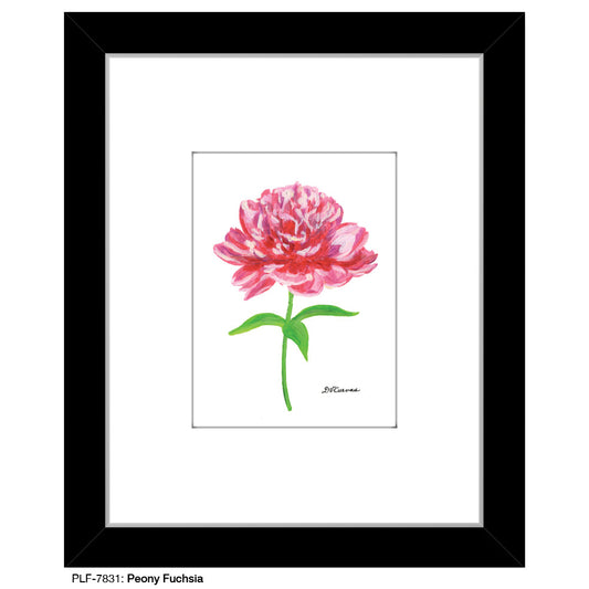 Peony Fuchsia, Print (#7831A)