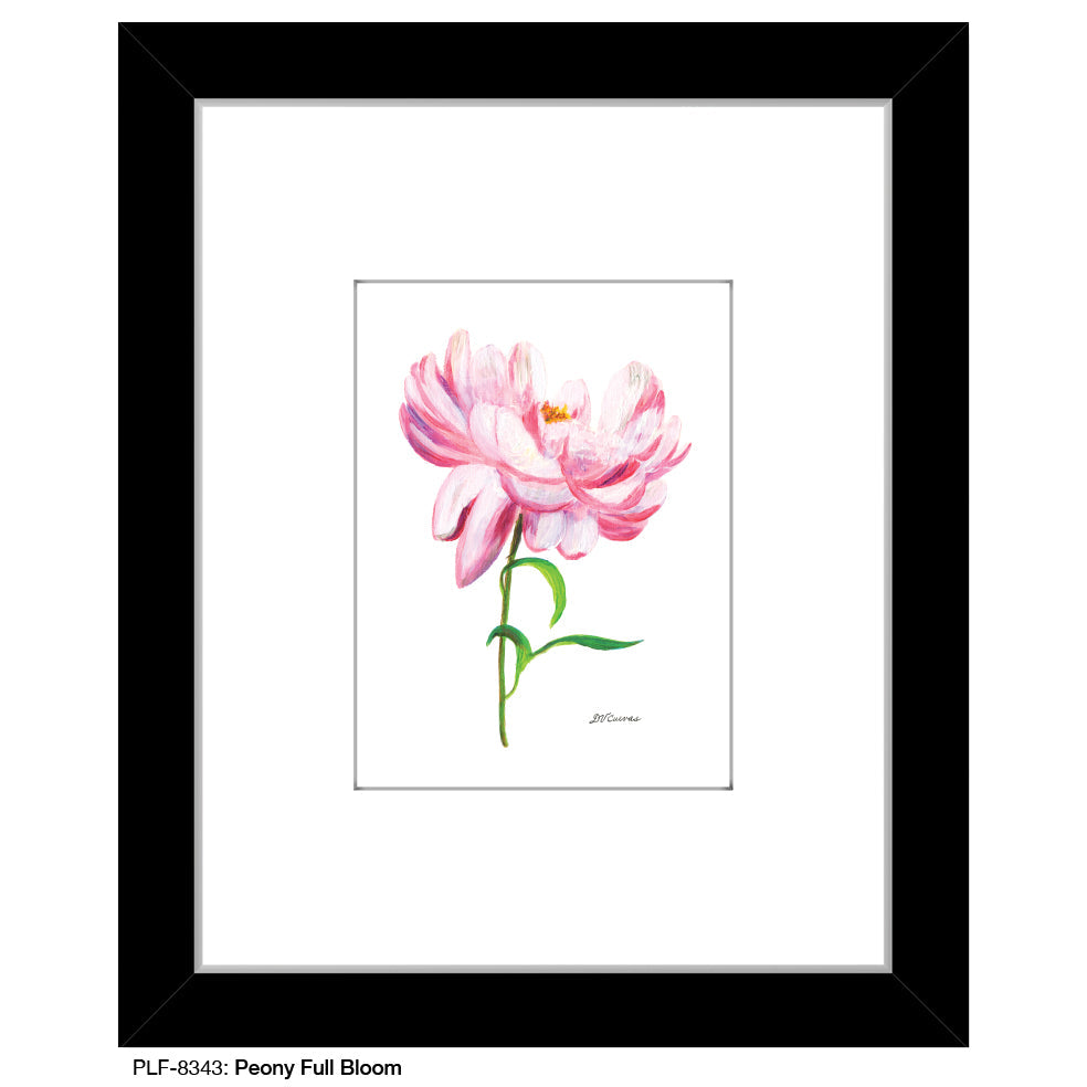 Peony Full Bloom, Print (#8343B)