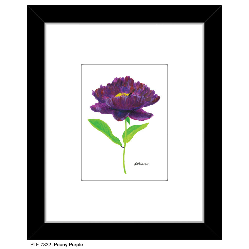 Peony Purple, Print (#7832A)