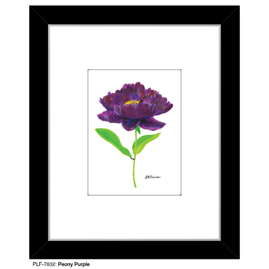 Peony Purple, Print (#7832A)