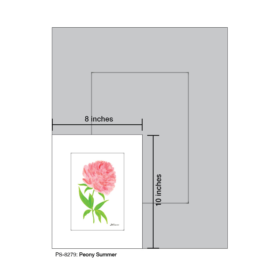 Peony Summer, Print (#8279A)