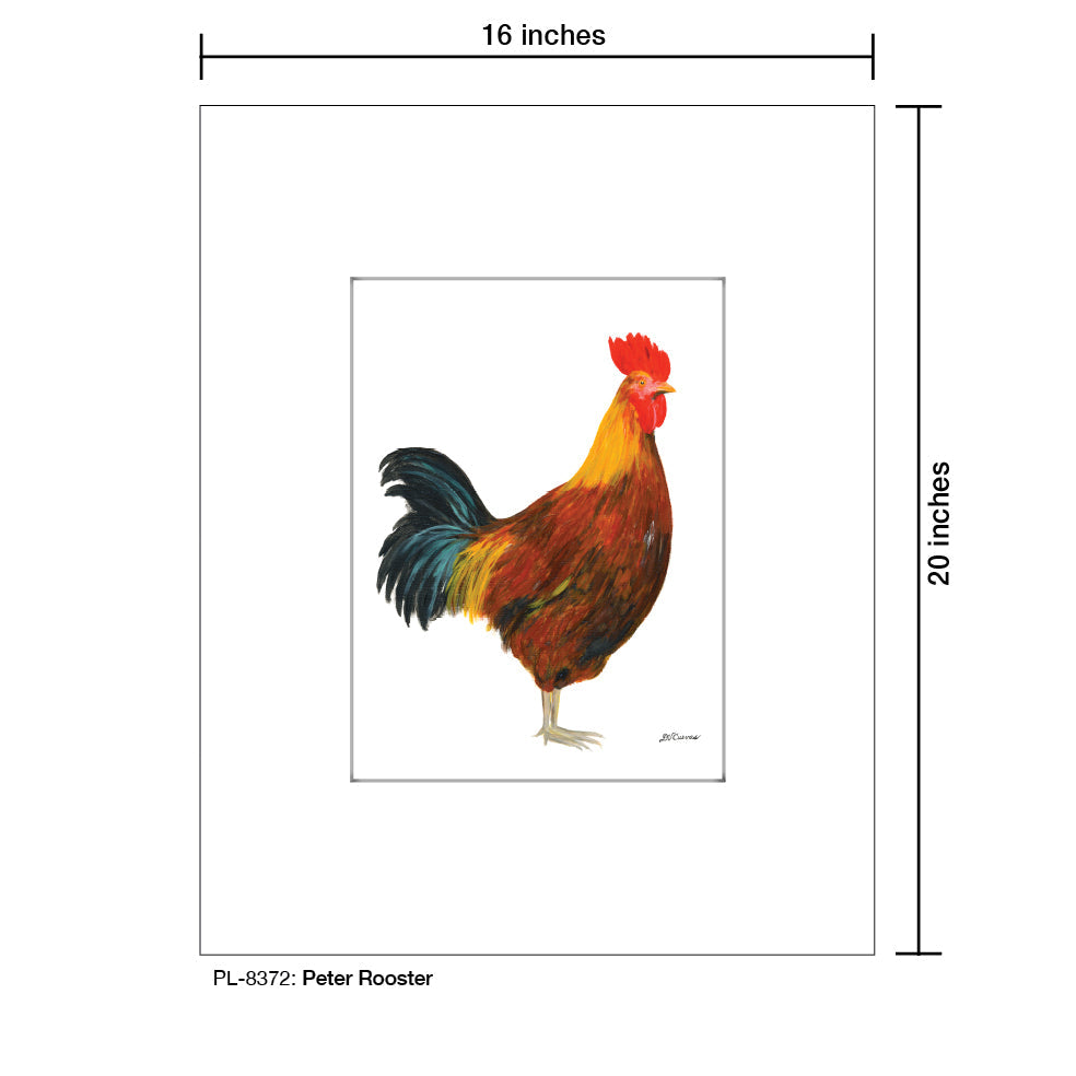 Peter Rooster, Print (#8372C)