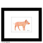 Piglet Side, Print (#8306A)