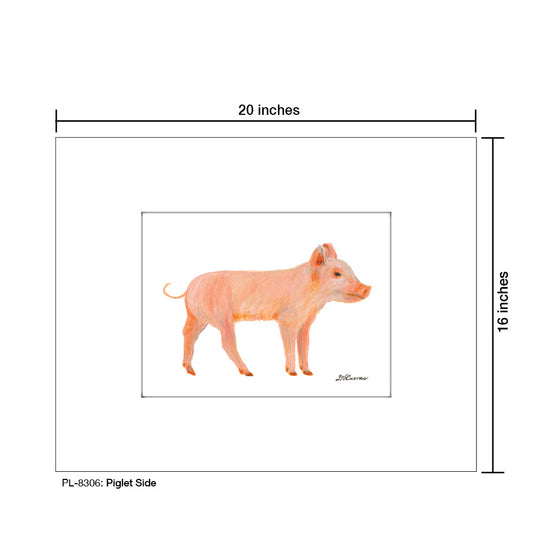 Piglet Side, Print (#8306A)
