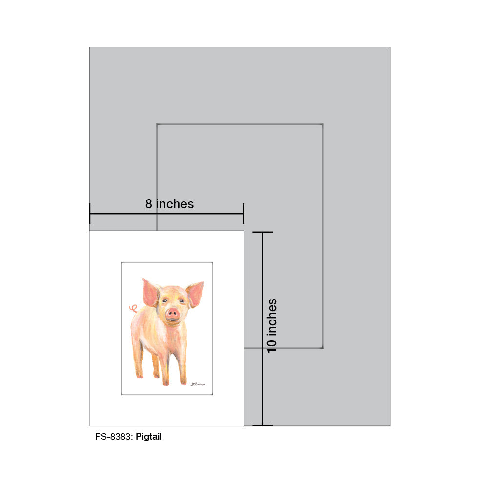 Pigtail, Print (#8383A)