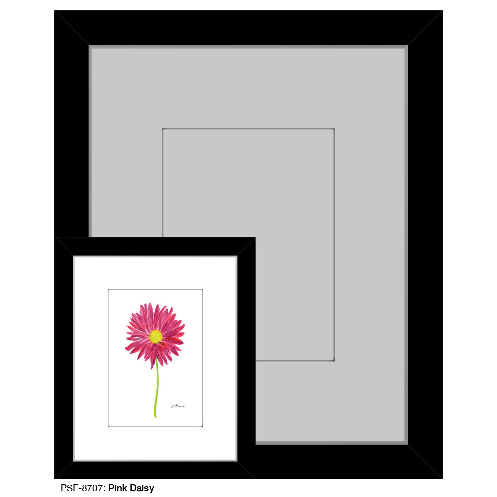 Pink Daisy, Print (#8707C)