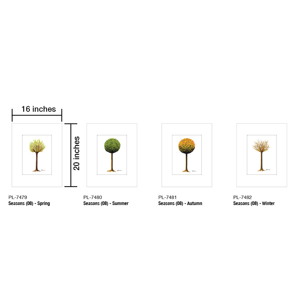 Seasons (08), Print (#7478-QUAD)