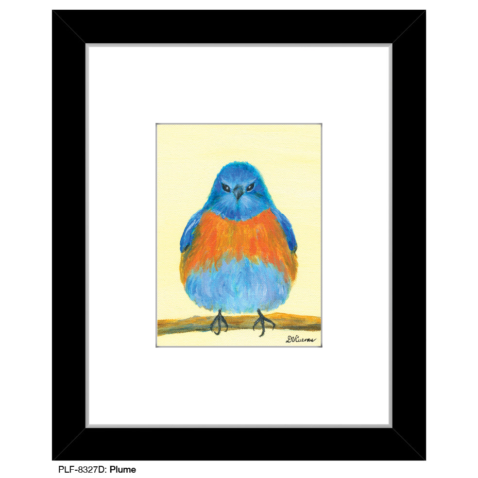 Plume, Print (#8327D)