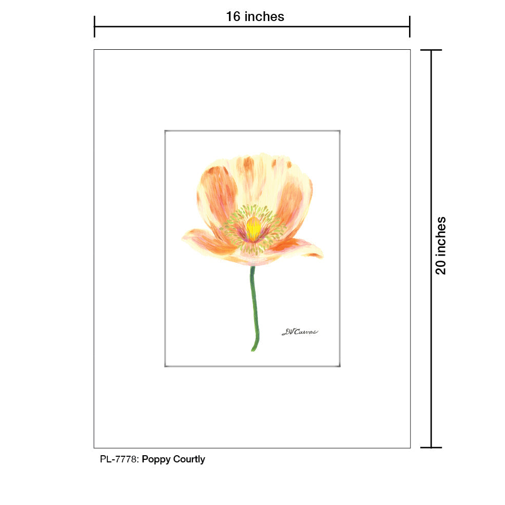 Poppy Courtly, Print (#7778C)