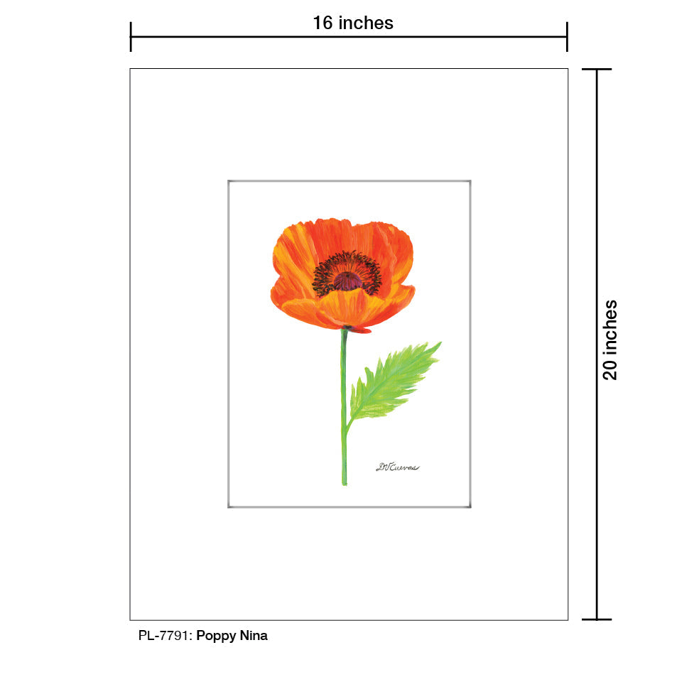 Poppy Nina, Print (#7791B)